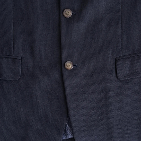 Moores  Alfred Sung 3 Button Black Blazer - Size 42R - Picture 7 of 16